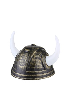 Viking Başlığı Asteriks Başlığı Altın Renk Standart Viking Başlığı Asteriks Başlığı Altın Renk Standart