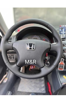 Honda Vtec 2 Kaplama Deri Direksiyon Kılıfı Honda Vtec 2 Kaplama Deri Direksiyon Kılıfı