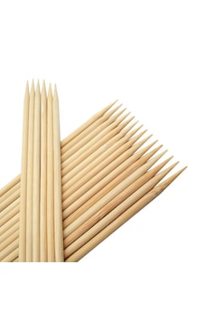 Bambu Ahşap Bambu Maket Çubukları 35 Cm , 5 Mm , 500 Adet