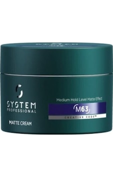 System Professional Men's Hair Non-Hardening Matte Cream Wax 80 ML System Professional Men's Hair Non-Hardening Matte Cream Wax 80 ML