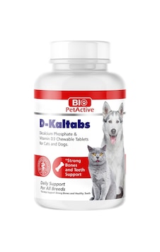 Bio Petactive D-kaltabs Kedi Ve Köpekler İçin 84 Adet Kalsiyum Tablet 126 Gr. Bio Petactive D-kaltabs Kedi Ve Köpekler İçin 84 Adet Kalsiyum Tablet 126 Gr.
