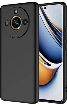 Realme 11 Pro Plus Kılıf Zore Mara Lansman Kapak Siyah Realme 11 Pro Plus Kılıf Zore Mara Lansman Kapak Siyah