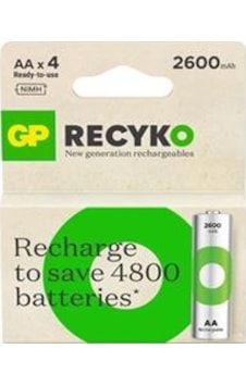 Gp Aa 2600 Mah Şarjlı Kalem Pil 4'lü Paket Gp270aahcemtr Gp Aa 2600 Mah Şarjlı Kalem Pil 4'lü Paket Gp270aahcemtr