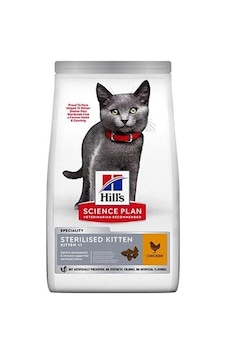 Hills Kitten Sterilised Tavuklu Yavru Kedi Maması 1,5kg Hills Kitten Sterilised Tavuklu Yavru Kedi Maması 1,5kg