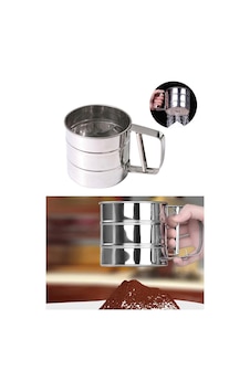 Tetikli Pratik Çelik Un Eleği Metal