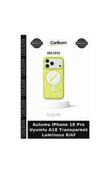 Aulumu İphone 18 Pro Uyumlu A18 Transparent Luminous Kılıf Kapak Cep Telefonu Akıllı Telefon çok renkli Aulumu İphone 18 Pro Uyumlu A18 Transparent Luminous Kılıf Kapak Cep Telefonu Akıllı Telefon çok renkli