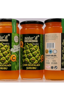 Natur'el Çam Kozalağı Şurubu 500 G Natur'el Çam Kozalağı Şurubu 500 G