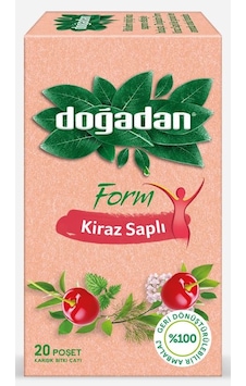 Doğadan Bitki Çayı Form Kiraz Saplı 12 x 20'li Doğadan Bitki Çayı Form Kiraz Saplı 12 x 20'li