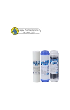 Purefer Açık Kasa Çift Karbonlu Sertifikalı 3 Lü Ön Filtre İ Purefer Açık Kasa Çift Karbonlu Sertifikalı 3 Lü Ön Filtre İ