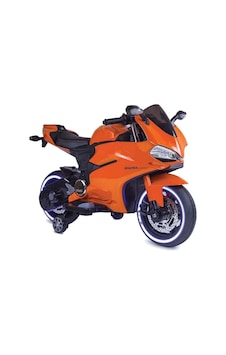 Cool Motors 12v Akülü Yarış Motoru Turuncu