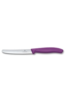 Victorinox Swiss Classic 11 cm Tırtıklı Domates Bıçağı Mor Victorinox Swiss Classic 11 cm Tırtıklı Domates Bıçağı Mor