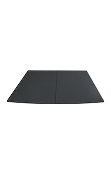 Soba Altlığı / Füme Temperli Cam 100x78 Cm / Saphıre Modeli İçin / Baba's Stove
