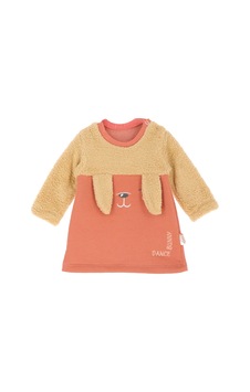 Modanino Kız Bebek Peluş Elbise 6-12ay 12474 Somon Rengi Modanino Kız Bebek Peluş Elbise 6-12ay 12474 Somon Rengi