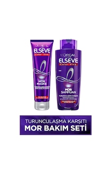 L'Oreal Paris Elseve Silver Mor Şampuan 200 ML + Maske 150 ML L'Oreal Paris Elseve Silver Mor Şampuan 200 ML + Maske 150 ML