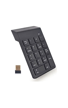 Kablosuz 2.4 GHz 18 Numlock Tuşlu Keypad