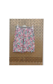Çınar Boutique Viscon Kumaş Short-renkli - L Renkli Renkli