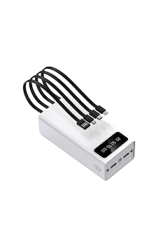 Hepu 30000 Mah. Dijital Göstergeli Powerbank Siyah Hepu 30000 Mah. Dijital Göstergeli Powerbank Siyah