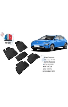 Hyundai Kona Uyumlu Araca Özel 4d Paspas Omsa 2018 2019 2020 2021 2022 2023