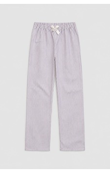 Markapia Kadın Çizgili %100 Pamuk Pijama Altı PEMBE Markapia Kadın Çizgili %100 Pamuk Pijama Altı PEMBE