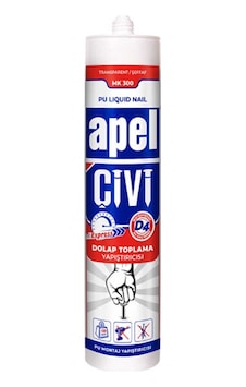 Apel Mk 300 Pu Sıvı Çivi - 390gr Şeffaf