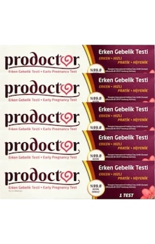 Prodoctor Erken Gebelik Testi 5'li Prodoctor Erken Gebelik Testi 5'li