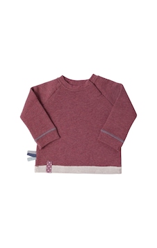 Organicera Organik Sweatshirt ,Bordo Melanj (554296600) Bordo Organicera Organik Sweatshirt ,Bordo Melanj (554296600) Bordo