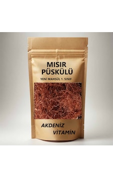 Akdeniz Vitamin Mısır Püskülü 60 G Akdeniz Vitamin Mısır Püskülü 60 G