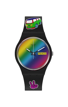 Swatch Go With the 'Bow Bayan Kol Saati SO31B101 Swatch Go With the 'Bow Bayan Kol Saati SO31B101