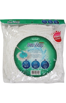 Motek P-4 Pro Mop Yedek Beyaz Başlık