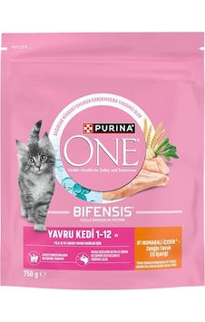 Purina One Junior Tavuklu Yavru Kedi Maması 750gr Purina One Junior Tavuklu Yavru Kedi Maması 750gr