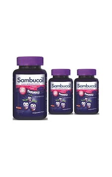 Sambucol Plus Kids Yummies 3 x 60 Çiğneme Tableti Sambucol Plus Kids Yummies 3 x 60 Çiğneme Tableti