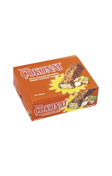 Ülker Çokonat Gofret 33 Gr - Sütlü Çikolata Kaplı Fındıklı Lezzet Tarı Ülker Çokonat Gofret 33 Gr - Sütlü Çikolata Kaplı Fındıklı Lezzet Tarı