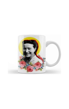 Simone De Beauvoir Kupa Bardak Porselen Karışık Simone De Beauvoir Kupa Bardak Porselen Karışık