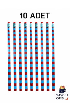 Silgili Kurşun Kalem Bordo Mavi Trabzonspor 10 Adet Siyah Silgili Kurşun Kalem Bordo Mavi Trabzonspor 10 Adet Siyah