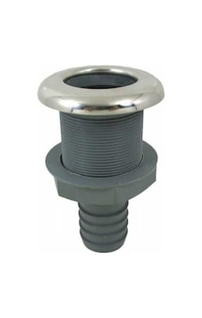 Krom Flanşlı Sintine Çıkışı Çap: 1'', Tip: Düz Krom Flanşlı Sintine Çıkışı Çap: 1'', Tip: Düz