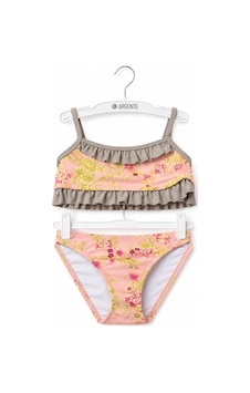 My Kids Wear Çiçek Rüyası Fırfır Detaylı Bikini 1003-s Somon My Kids Wear Çiçek Rüyası Fırfır Detaylı Bikini 1003-s Somon
