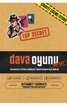 Dava Oyunu - Kıyamet Tarikatı Erdem Yalçın Davası Dava Oyunu - Kıyamet Tarikatı Erdem Yalçın Davası