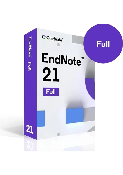 Endnote 21 Windows/mac - 2 Cihaz Süresiz Dijital Kod Endnote 21 Windows/mac - 2 Cihaz Süresiz Dijital Kod