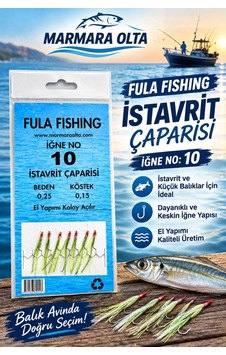 7 Li İstavrit Çaparisi 5 Adet + 5 Adet 50 Gram Kurşun Yeşil 7 Li İstavrit Çaparisi 5 Adet + 5 Adet 50 Gram Kurşun Yeşil