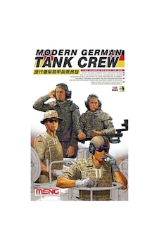 1/35 Modern Alman Tank Mürettebatları 4 Adet Figür Maketi, Meng Hs006 1/35 Modern Alman Tank Mürettebatları 4 Adet Figür Maketi, Meng Hs006