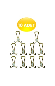 Seçil Gold Altın Metal Portmanto Vestiyer Duvar Dolap Mobilya Kapı Askısı Askılığı Askılık 10 Adet Altın Altın Seçil Gold Altın Metal Portmanto Vestiyer Duvar Dolap Mobilya Kapı Askısı Askılığı Askılık 10 Adet Altın Altın