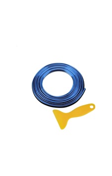 Otomobil İç Trim Şerit Mavi Renk 5 Metre Esnek Ve Kesilebilir Dekor Şerit