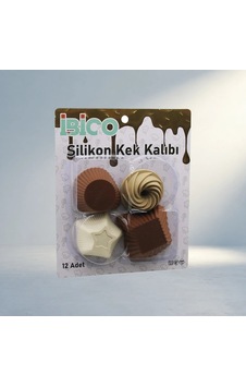 Renkli Silikon Kek Kalıp Seti 12 Adet Farklı Şekil 0 Renkli Silikon Kek Kalıp Seti 12 Adet Farklı Şekil 0