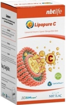 Life Lipopure C Vitamini 30 Kapsül Life Lipopure C Vitamini 30 Kapsül