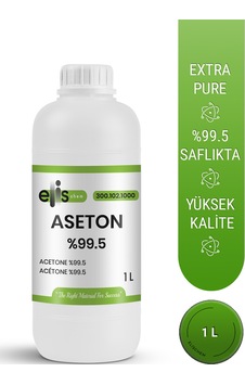 Aseton %99,5 Kimyasal Saflıkta 1 Litre Diğer