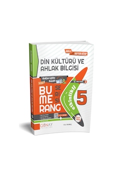 Günay 5. Sınıf Bumerang Din Kültürü Ve Ahlak Bilgisi Etkinlikli Akıllı Defter Kitap Günay 5. Sınıf Bumerang Din Kültürü Ve Ahlak Bilgisi Etkinlikli Akıllı Defter Kitap