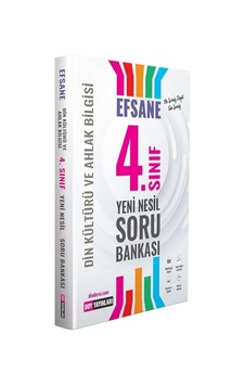 4. Sınıf Din Kültürü ve Ahlak Bilgisi Efsane Soru Bankası- DDY Yayınları 4. Sınıf Din Kültürü ve Ahlak Bilgisi Efsane Soru Bankası- DDY Yayınları