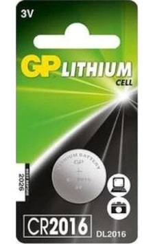 Gp Cr2016 3v Lityum Pil Gp Cr2016 3v Lityum Pil