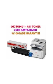 Oki Mb451 Uyumlu Toner (Çipli Tak Çalıştır) Oki Mb451 Uyumlu Toner (Çipli Tak Çalıştır)