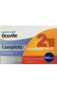 Ocuvite Complete 2 Li Paket Ocuvite Complete 2 Li Paket